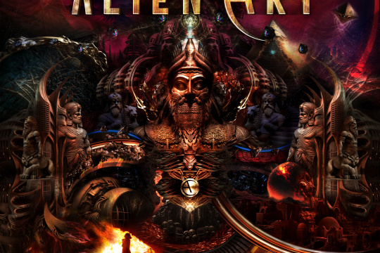 Alien Art (my project with Captain Hook) - PLANET X - out now!